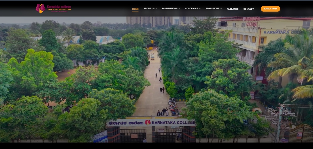 Karnataka College Group of Institutions - Aerial Campus View